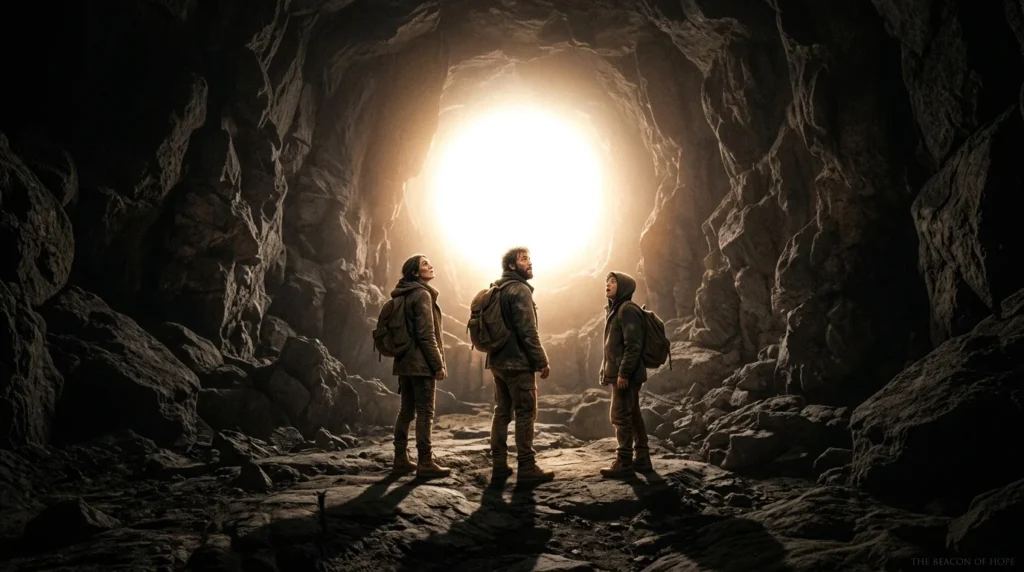 metaphor for bright light
