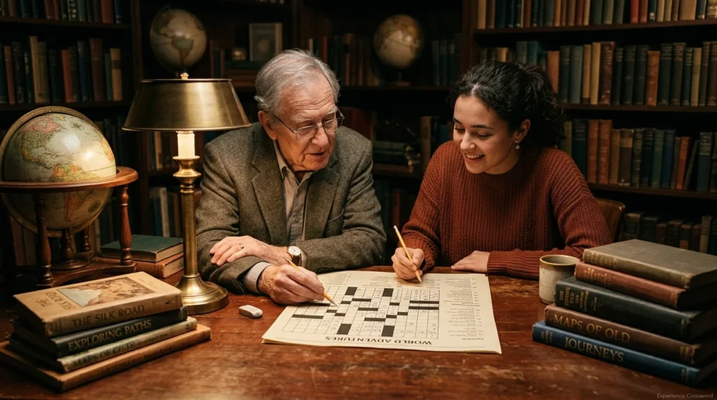 metaphor for experience crossword