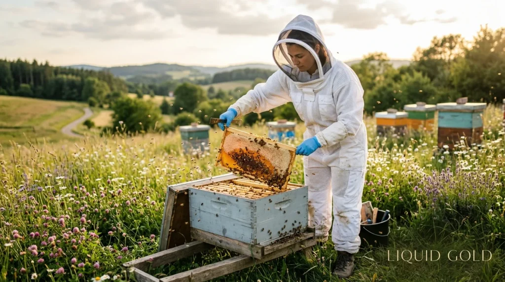 metaphor for honey