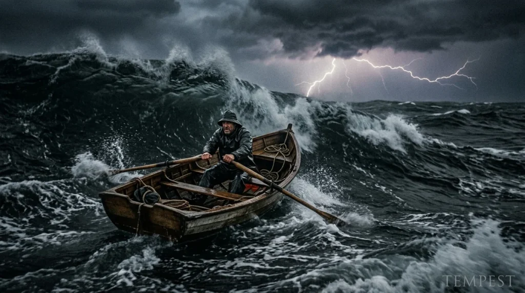 metaphor for storms