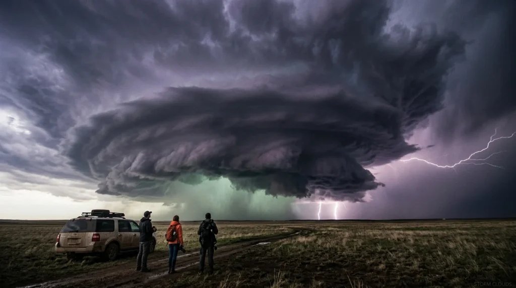 metaphor for storm clouds