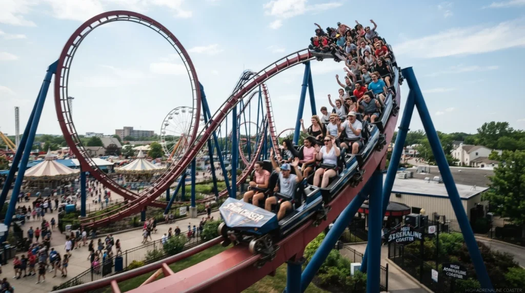 metaphor for a roller coaster