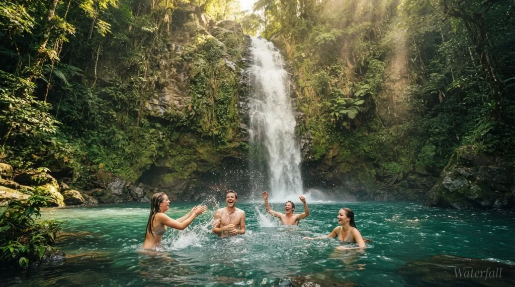 metaphors for a waterfall