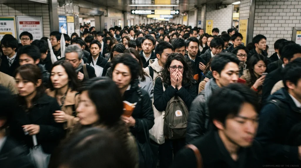 metaphor for being overwhelmed