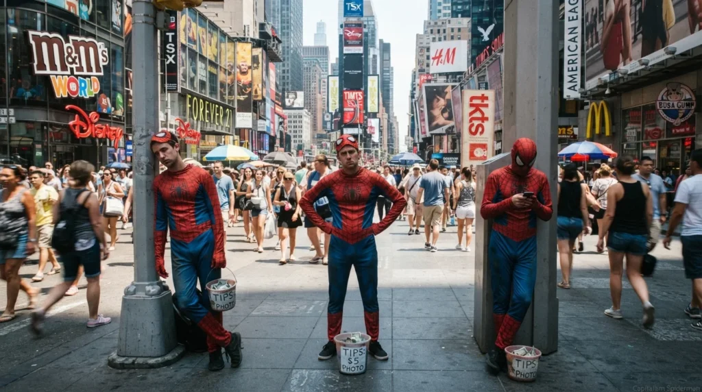 metaphors for capitalism in Spider-Man
