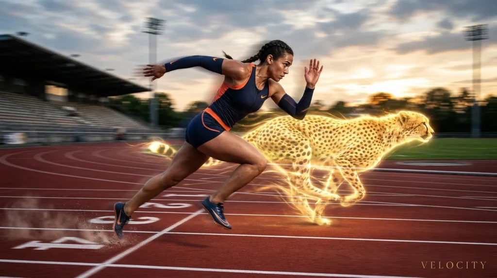 metaphor for cheetah