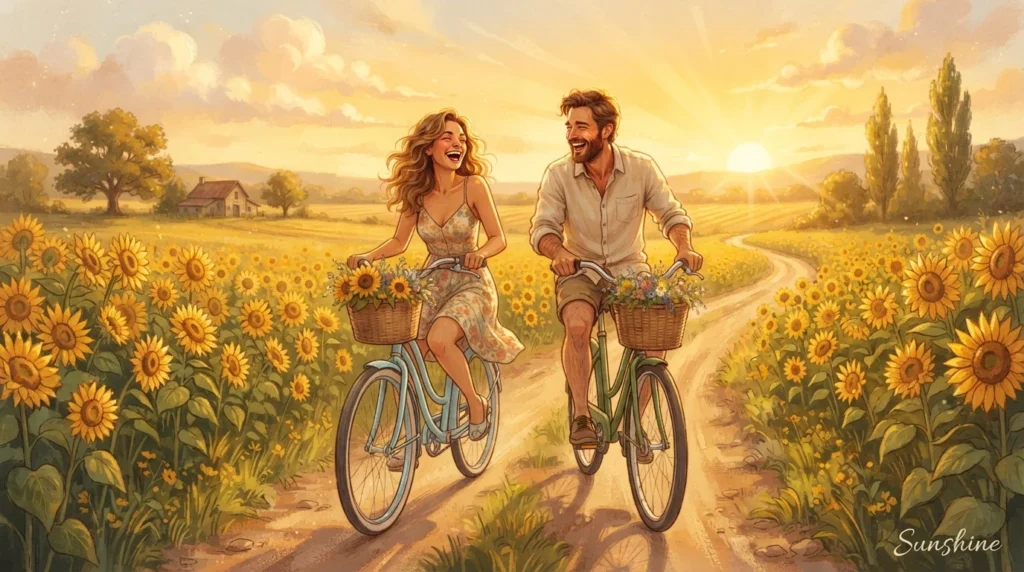 metaphor for sunshine