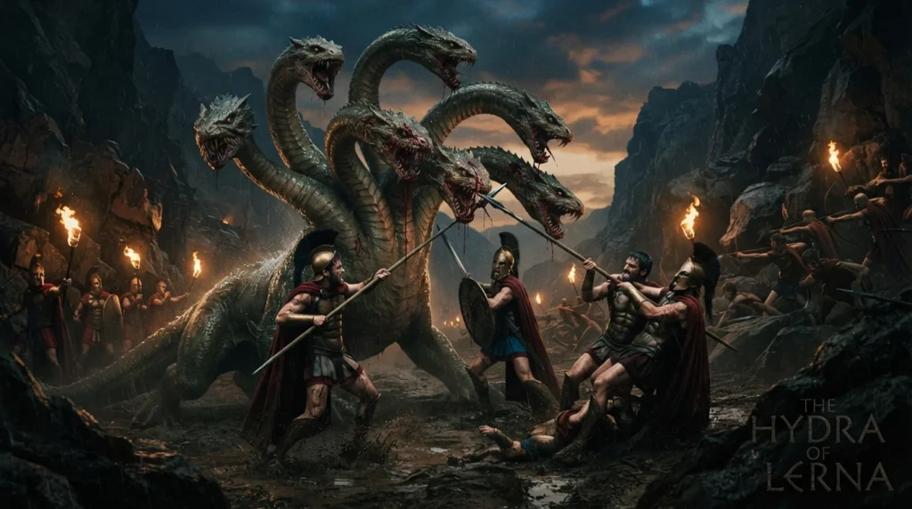 metaphor for the hydra-headed monster
